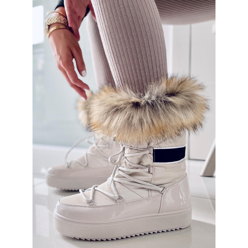 PA1 Botas de neve de mulher Amerie bege 2 PA1 Botas de neve de mulher Amerie bege 2