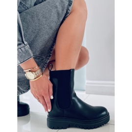 BM Botas Chelsea de cano alto Earth Black preto 2