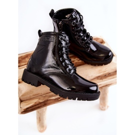 Botas Quentes Lacadas Infantil Big Star II374045 Preto 2