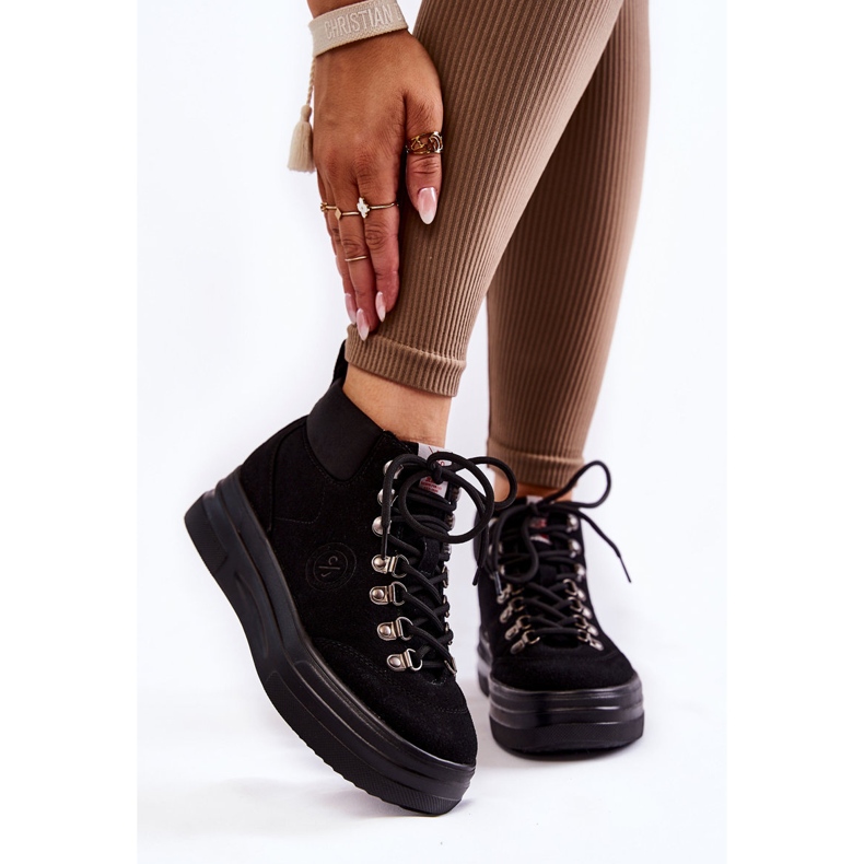 Botas pretas Cross Jeans KK2R4074C Preto 1
