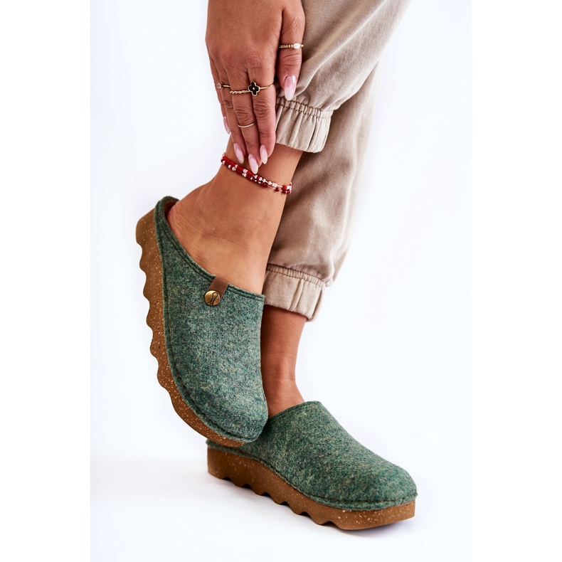 Chinelos Domésticos Profilático Inblu DK-08-007 Verde 2