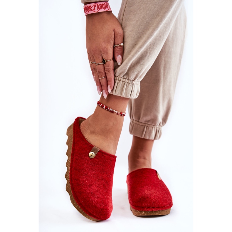 Chinelos Domésticos Profilático Inblu DK-08-075 Vermelho 1