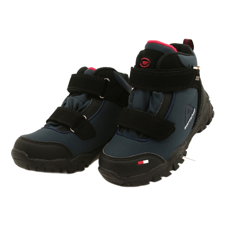 American Club Meninos suaves com uma membrana azul da Marinha WT70 preto 2