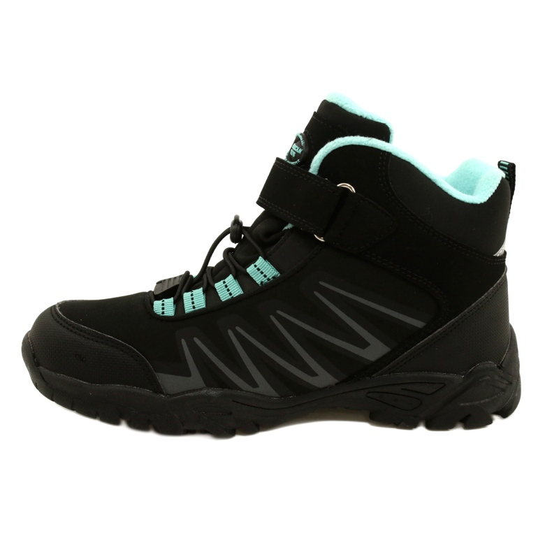 Botas American Club Softshell com membrana WT107 Black / Mint preto 1