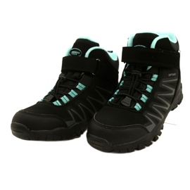 Botas American Club Softshell com membrana WT107 Black / Mint preto 2 Botas American Club Softshell com membrana WT107 Black / Mint preto 2