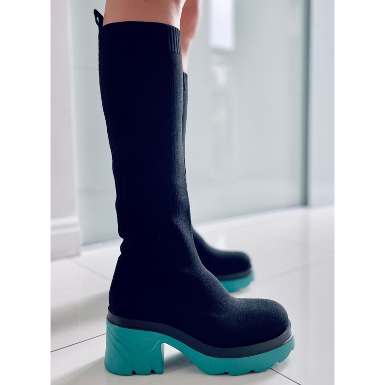 PA1 Bota meia cano Duff Blue preto multicolorido verde 1