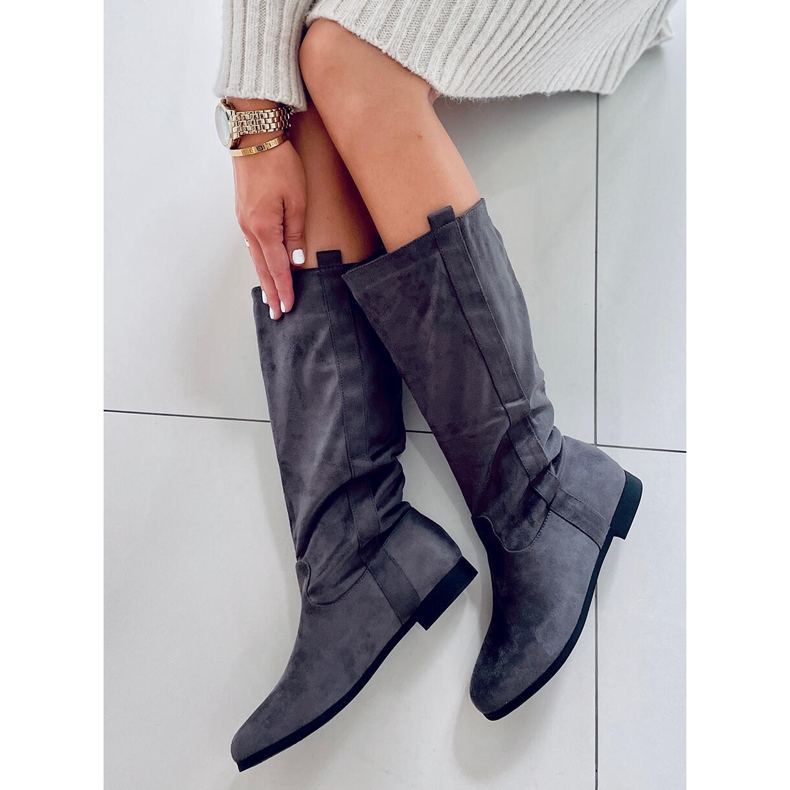 PA1 Botas rasas Flatty Grey cinza 1