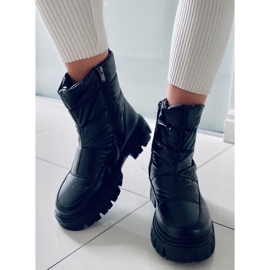PA1 Botas de neve com isolamento Milan Black preto 1