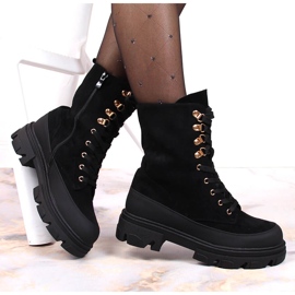 Botas isolantes de mulher preta Potocki preto 1 Botas isolantes de mulher preta Potocki preto 1