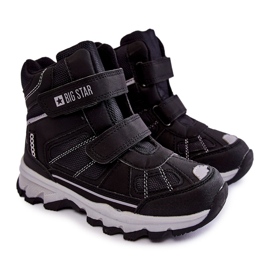 Botas infantis espuma de memória Big Star KK374157 preta preto 1