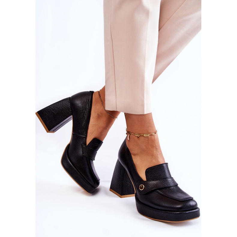 Lewski Shoes Sapatos de couro Lewski 3195/2 preto 1