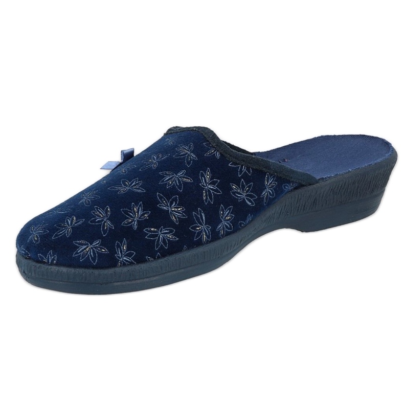 Sapatos femininos Befado pu 219D477 azul marinho azul 2