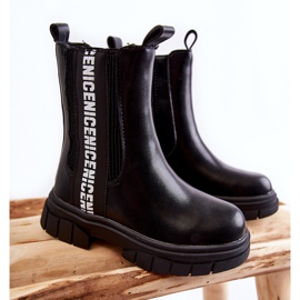 Botas quentes para crianças pretas Kimmy preto 1