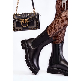 Botins de salto alto aquecidos Jodhpur Big Star KK274500 Preto 2