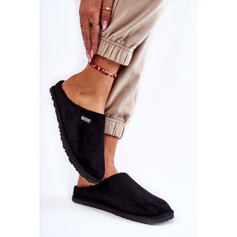 Chinelos quentes domésticos Inblu CS-34-014 Preto 2