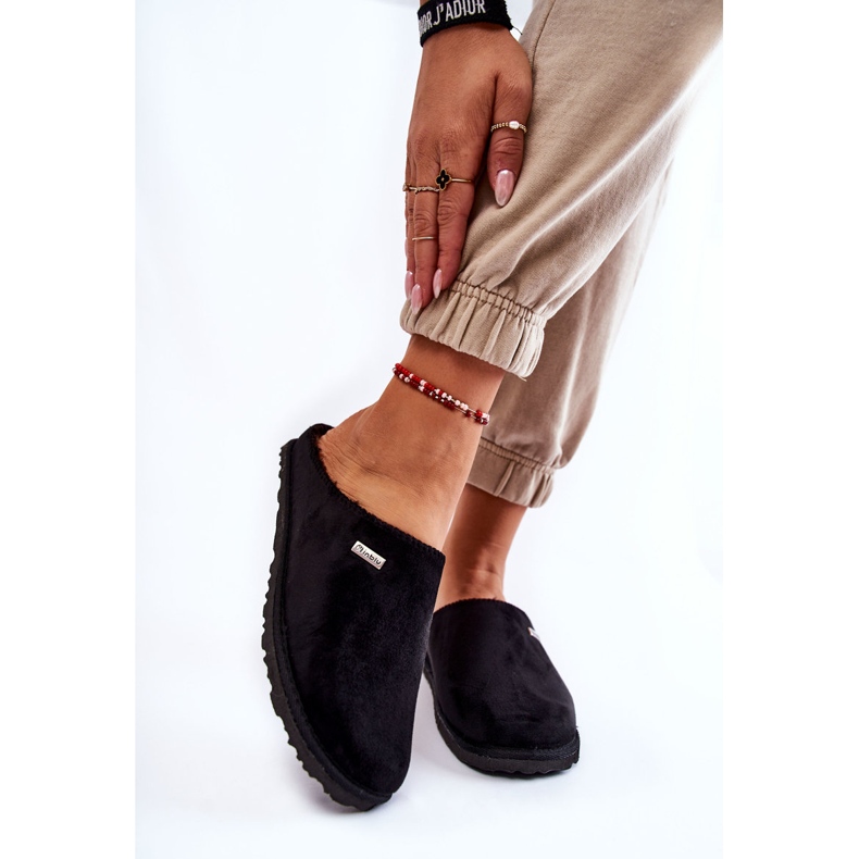 Chinelos quentes domésticos Inblu CS-34-014 Preto 1