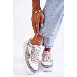 Vinceza Tênis esportivo baixo feminino multicolorido Solveig 1