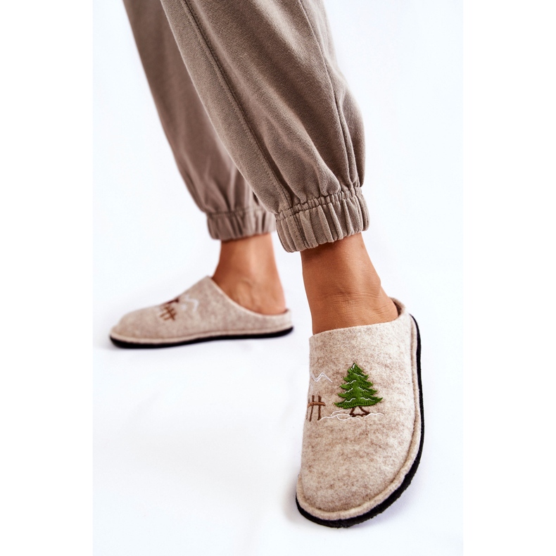 Chinelos domésticos Big Star KK276016 Bege 1