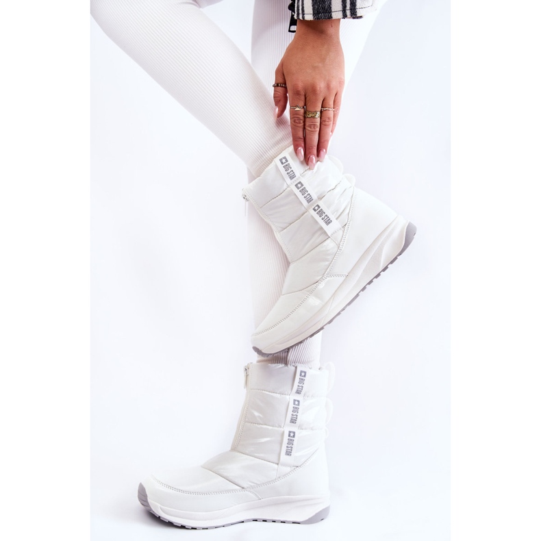 Botas de neve para mulher Big Star KK274393 Branco 2