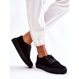 Tênis feminino Memory Foam System Big Star KK276001 Preto 2