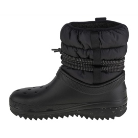 Bota Crocs Classic Neo Puff Luxe W 207312-001 preto 1
