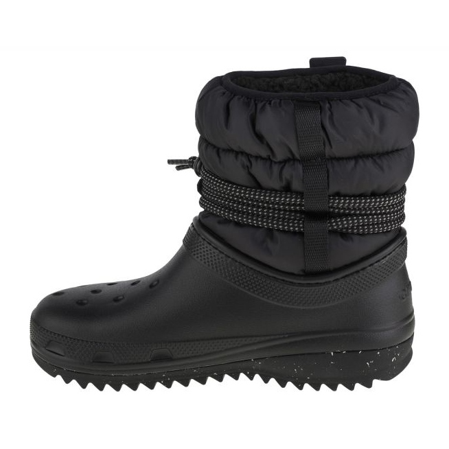 Bota Crocs Classic Neo Puff Luxe W 207312-001 preto 1