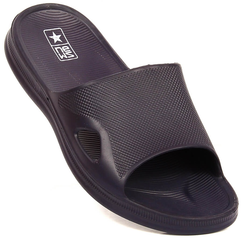 Chinelos de espuma azul marinho para homem NEWS 1