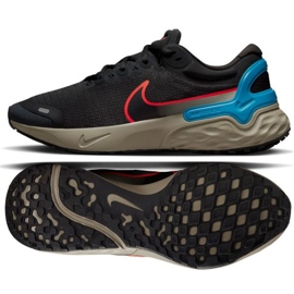 Tênis de corrida Nike Renew Run 3 M DC9413 006 preto 1