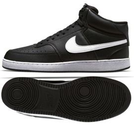 Tênis Nike Court Vision Mid Next Nature DN3577 001 preto 1