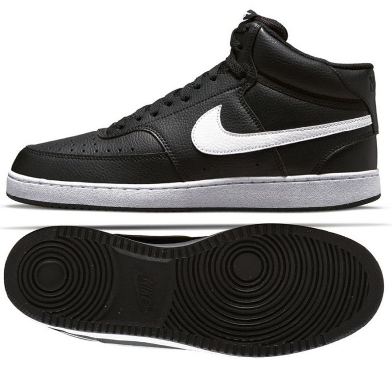 Tênis Nike Court Vision Mid Next Nature DN3577 001 preto 1