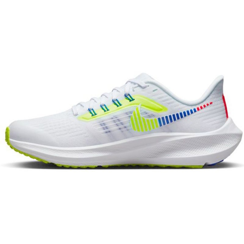Tênis de corrida Nike Air Zoom Pegasus 39 Gs Jr DM4015 100 branco multicolorido 1