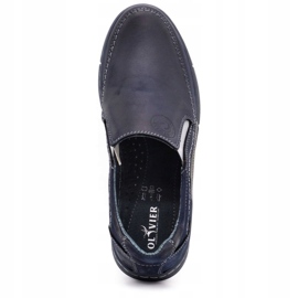 Olivier Mocassim masculino 283GT, azul marinho 4