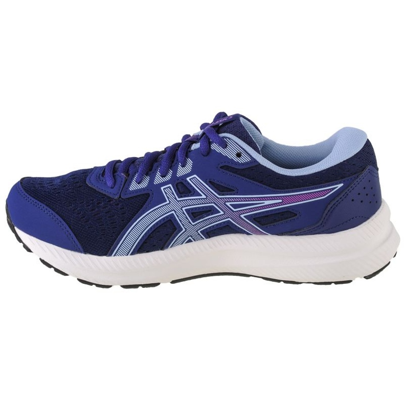 Tênis de corrida Asics Gel Contend 8 W 1012B320-402 azul marinho multicolorido 1