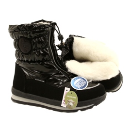 Botas de neve de mulher Miss Evento 22SN23-4324 Preto 5