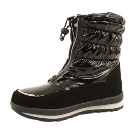Botas de neve de mulher Miss Evento 22SN23-4324 Preto 1
