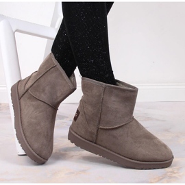 News Botas esquimó de mulher, com isolamento em camurça NOTÍCIAS castanho 1