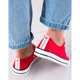 Tênis clássico LA.FI vermelho 1