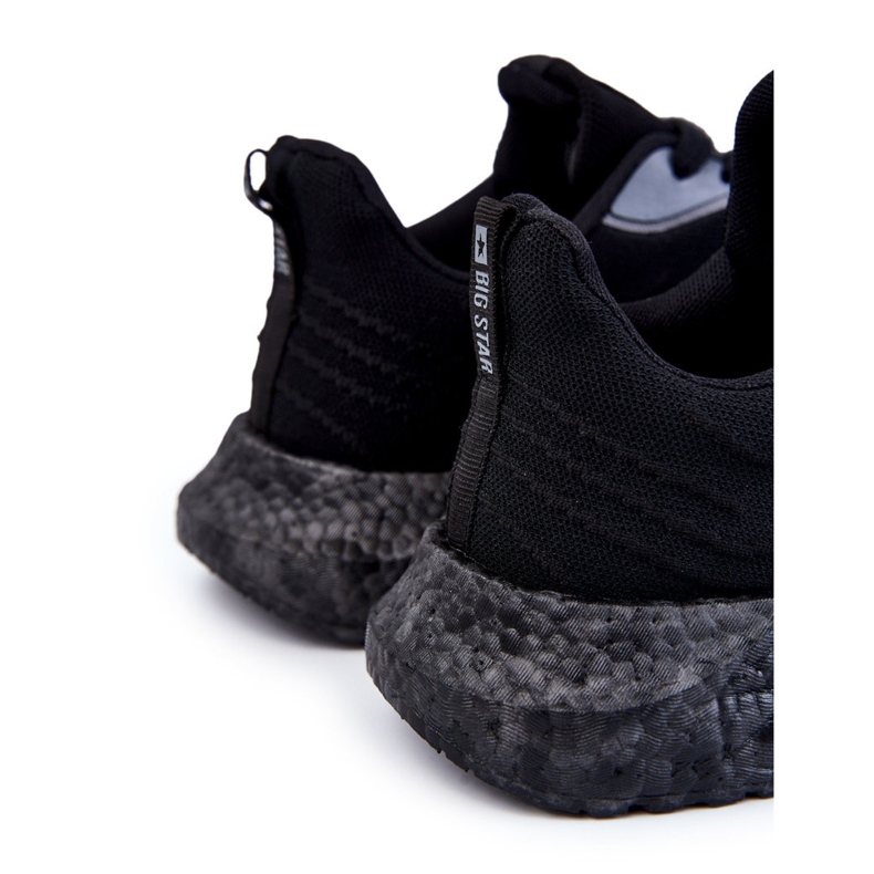 Tênis esportivo masculino leve Big Star KK174018 preto 1