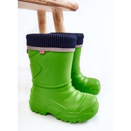 BEFADO S.A. Botas de chuva aquecidas infantil Befado 162X303 Verde 2