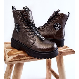 Botas Quentes para Crianças Caçadores Cinza Escuro Conley marrom 2