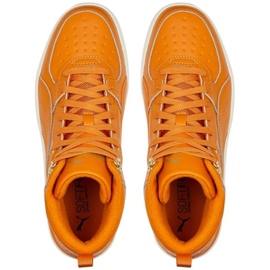 Sapatos Puma Rebound Rugged 387592 02 laranja 1 Sapatos Puma Rebound Rugged 387592 02 laranja 1