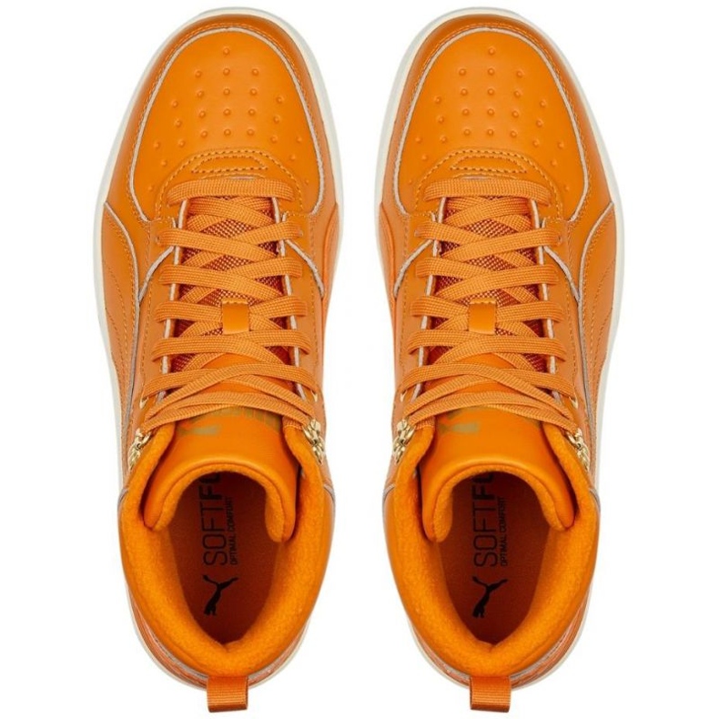 Sapatos Puma Rebound Rugged 387592 02 laranja 1 Sapatos Puma Rebound Rugged 387592 02 laranja 1