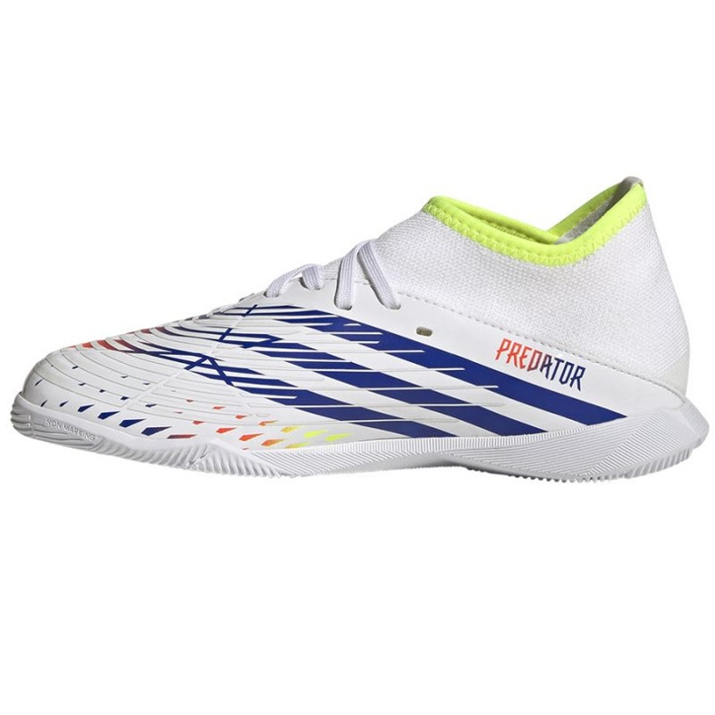 Chuteiras de futebol Adidas Predator Edge.3 In Jr GV8509 branco branco 1