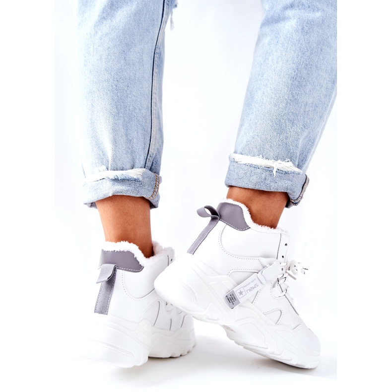 News Tênis feminino branco quente Snow Kaphia 21BT26-4356 3