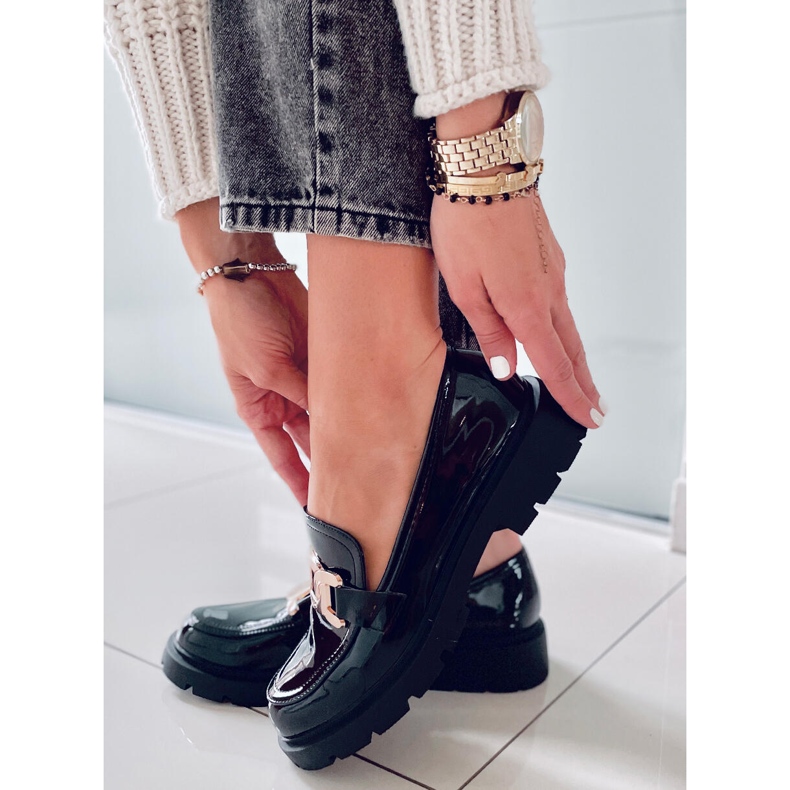 PA1 Mocassins femininos Sophie Black preto 1