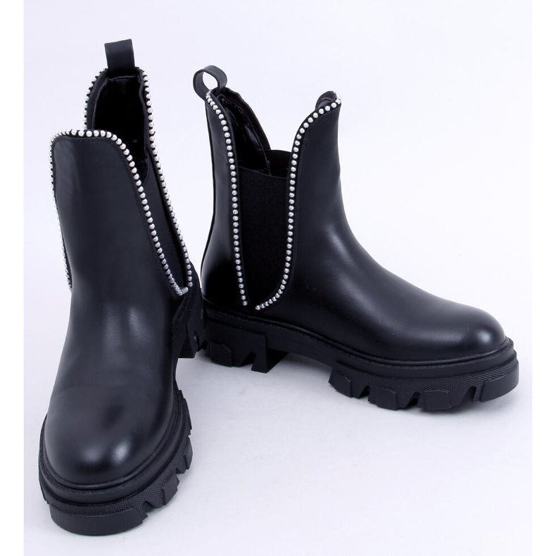 PA1 Botas Chelsea Femininas Ford Black preto 2