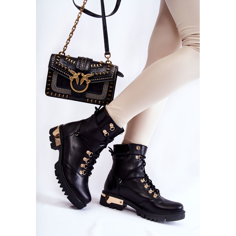 Workery Lewski Shoes 3243 Botas pretas preto 2