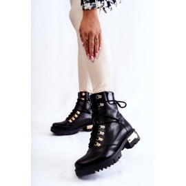 Workery Lewski Shoes 3243 Botas pretas preto 1