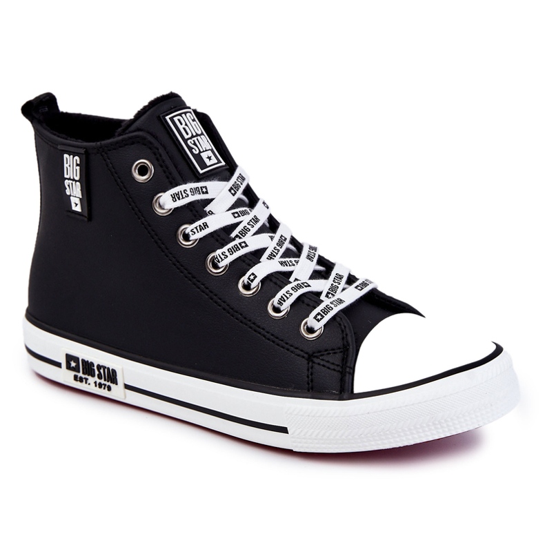 Tênis masculino com isolamento alto Big Star KK274346 preto 1