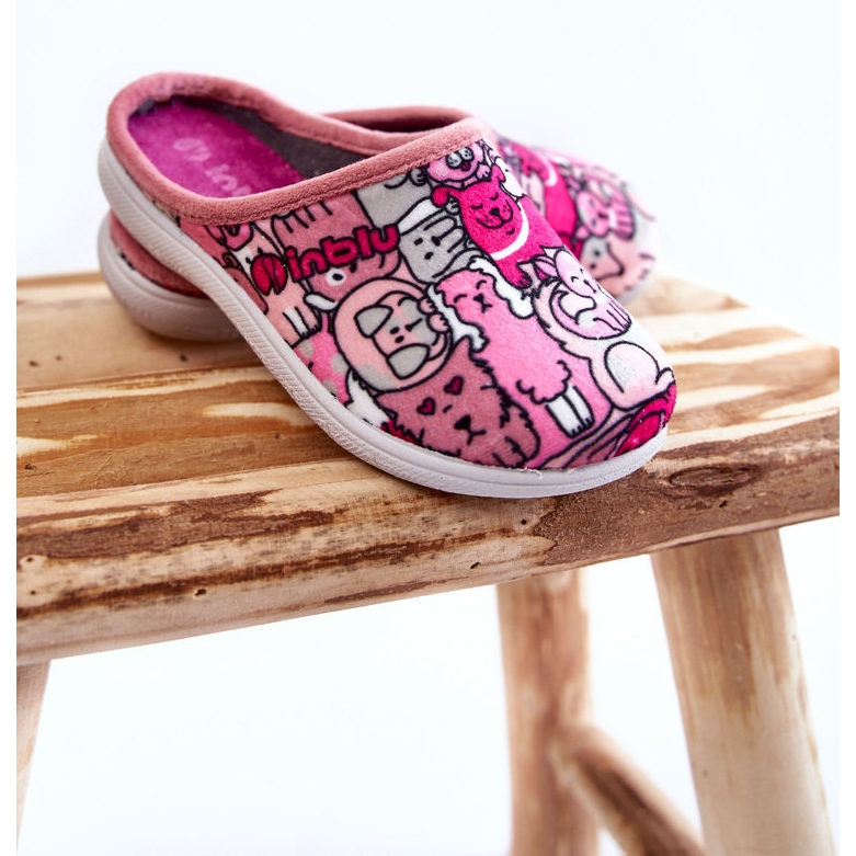 Chinelos infantis Inblu B9000046 Rosa 2